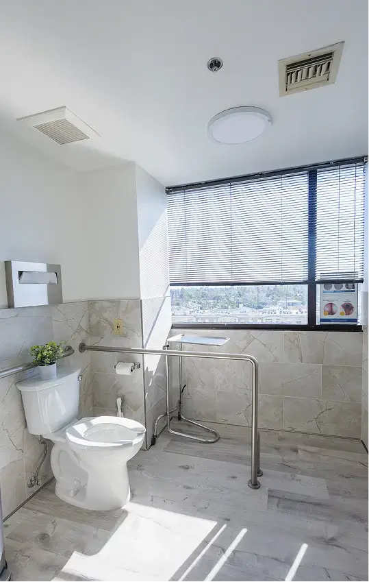 bathroom with toilet